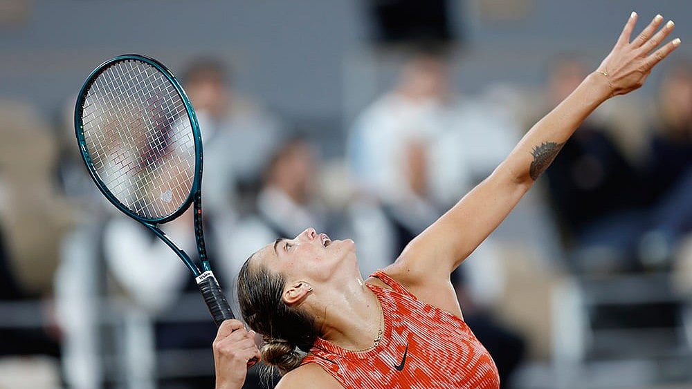Jean-Francois Badias : US Open 2025, Day 6 Live Streaming: Women's Singles August 29 And 30 Order Of Play - Aryna Sabalenka serves to Erika Andreeva at French Open 2024.